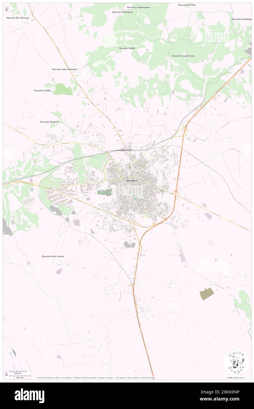 Piazza S. Mercadante, Bari, IT, Italien, Apulien, n 40 49' 30''', N 16 33' 3'', Karte, Cartascapes Map, veröffentlicht 2024. Erkunden Sie Cartascapes, eine Karte, die die vielfältigen Landschaften, Kulturen und Ökosysteme der Erde enthüllt. Reisen Sie durch Zeit und Raum und entdecken Sie die Verflechtungen der Vergangenheit, Gegenwart und Zukunft unseres Planeten. Stockfoto