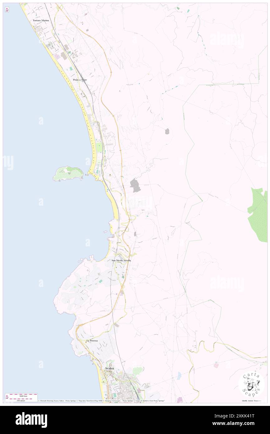 Atrigna, Provincia di Cosenza, IT, Italien, Kalabrien, n 39 51' 53''', N 15 48' 1'', Karte, Cartascapes Map, veröffentlicht 2024. Erkunden Sie Cartascapes, eine Karte, die die vielfältigen Landschaften, Kulturen und Ökosysteme der Erde enthüllt. Reisen Sie durch Zeit und Raum und entdecken Sie die Verflechtungen der Vergangenheit, Gegenwart und Zukunft unseres Planeten. Stockfoto