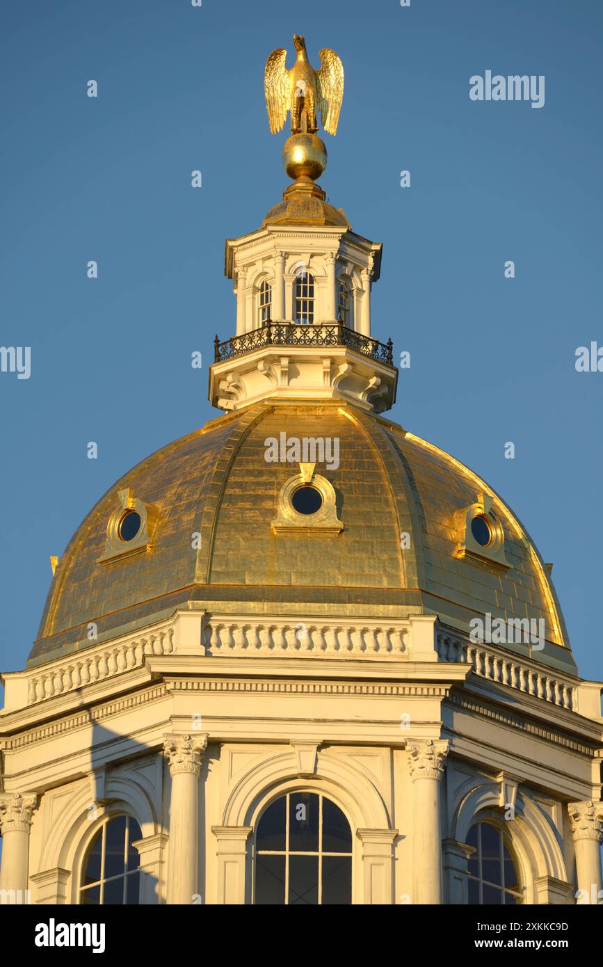 State Capitol, City of Concord, Hillsborough County, New England, Ostküste, USA, Stockfoto