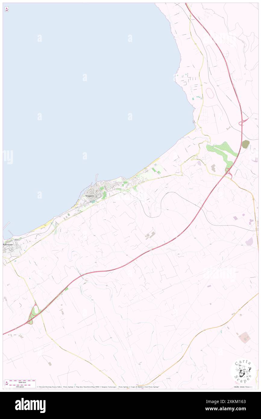 Puma, Palermo, IT, Italien, Sizilien, n 38 4' 0''', N 13 3' 9'', Karte, Cartascapes Map, veröffentlicht 2024. Erkunden Sie Cartascapes, eine Karte, die die vielfältigen Landschaften, Kulturen und Ökosysteme der Erde enthüllt. Reisen Sie durch Zeit und Raum und entdecken Sie die Verflechtungen der Vergangenheit, Gegenwart und Zukunft unseres Planeten. Stockfoto