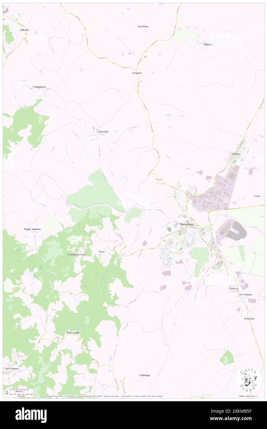 Frosinone, IT, Italien, Umbrien, N 42 55' 0'', N 12 19' 0''', Karte, Cartascapes Map, veröffentlicht 2024. Erkunden Sie Cartascapes, eine Karte, die die vielfältigen Landschaften, Kulturen und Ökosysteme der Erde enthüllt. Reisen Sie durch Zeit und Raum und entdecken Sie die Verflechtungen der Vergangenheit, Gegenwart und Zukunft unseres Planeten. Stockfoto