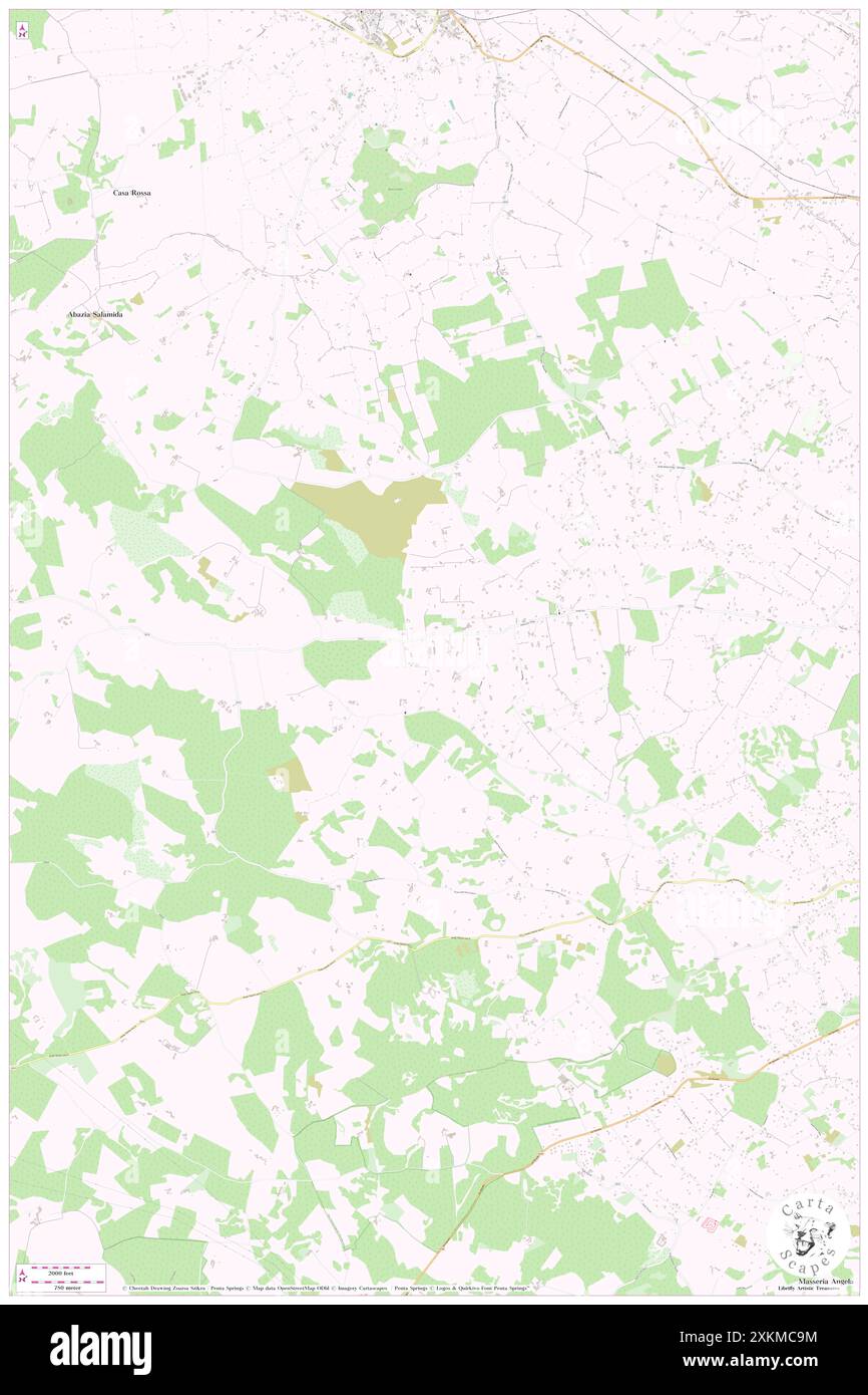 Girolamo, Provincia di Taranto, IT, Italien, Apulien, n 40 43' 25'', N 17 14' 36'', Karte, Cartascapes Map, veröffentlicht 2024. Erkunden Sie Cartascapes, eine Karte, die die vielfältigen Landschaften, Kulturen und Ökosysteme der Erde enthüllt. Reisen Sie durch Zeit und Raum und entdecken Sie die Verflechtungen der Vergangenheit, Gegenwart und Zukunft unseres Planeten. Stockfoto