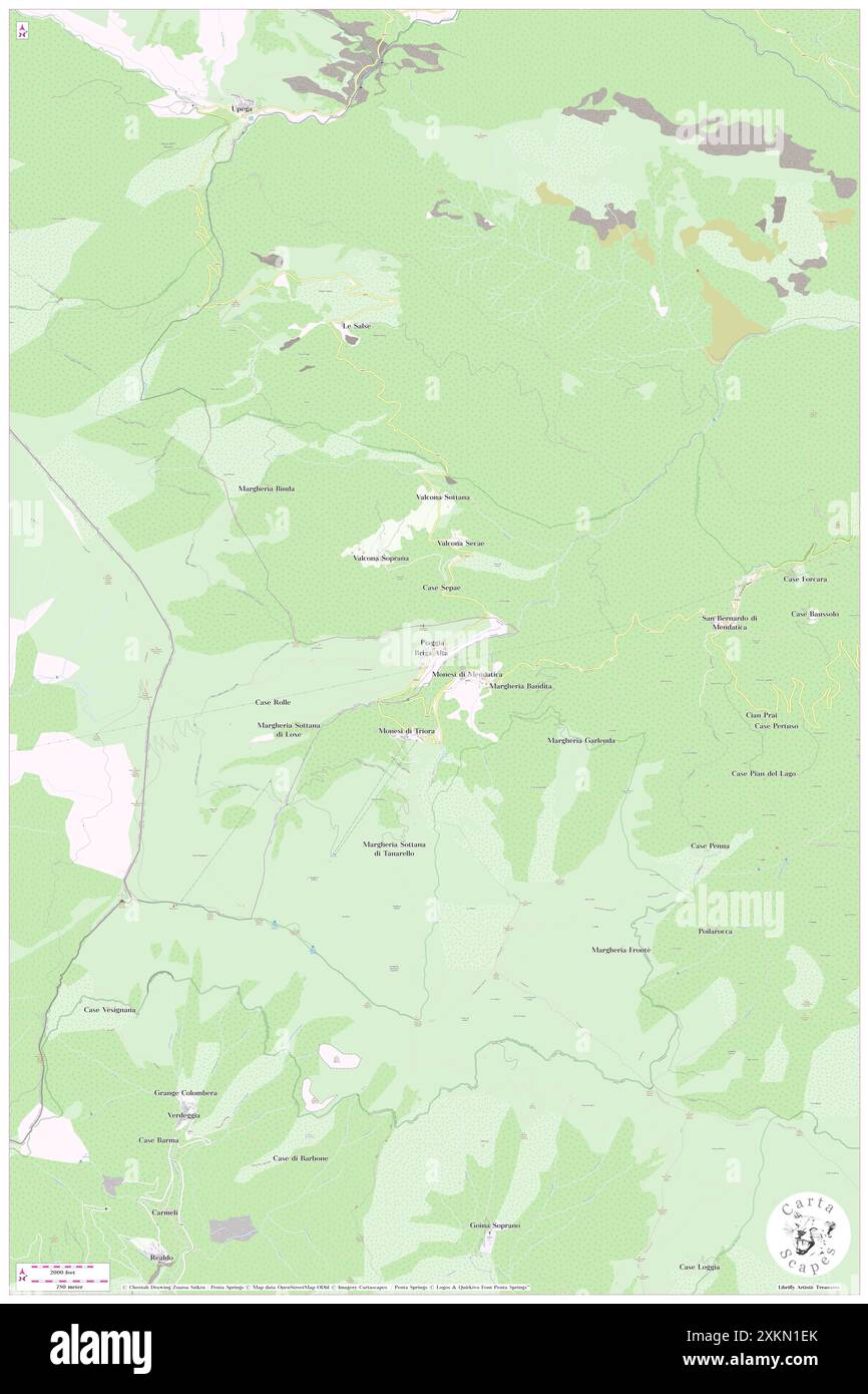 Piaggia, Provincia di Cuneo, IT, Italien, Piemont, n 44 4' 57''', N 7 44' 57''', Karte, Cartascapes Map, veröffentlicht 2024. Erkunden Sie Cartascapes, eine Karte, die die vielfältigen Landschaften, Kulturen und Ökosysteme der Erde enthüllt. Reisen Sie durch Zeit und Raum und entdecken Sie die Verflechtungen der Vergangenheit, Gegenwart und Zukunft unseres Planeten. Stockfoto