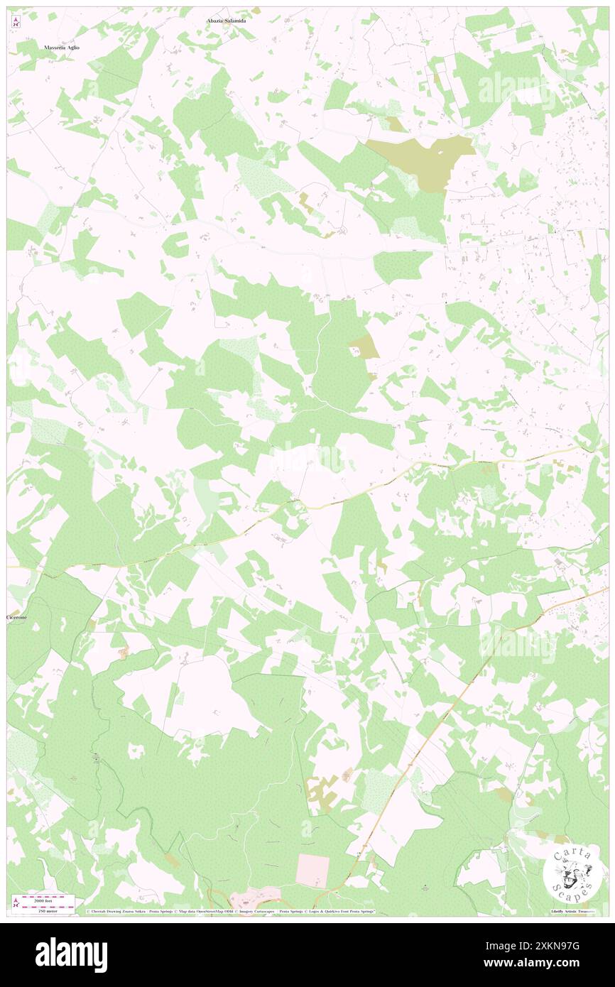 Masseria Orimini, Provincia di Taranto, IT, Italien, Apulien, n 40 41' 53'', N 17 13' 0'', Karte, Cartascapes Map, veröffentlicht 2024. Erkunden Sie Cartascapes, eine Karte, die die vielfältigen Landschaften, Kulturen und Ökosysteme der Erde enthüllt. Reisen Sie durch Zeit und Raum und entdecken Sie die Verflechtungen der Vergangenheit, Gegenwart und Zukunft unseres Planeten. Stockfoto