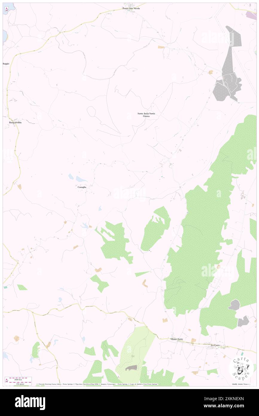 Riu d'Astimini, IT, Italien, Sardinien, N 40 46' 50''', N 8 14' 39''', Karte, Cartascapes Map veröffentlicht 2024. Erkunden Sie Cartascapes, eine Karte, die die vielfältigen Landschaften, Kulturen und Ökosysteme der Erde enthüllt. Reisen Sie durch Zeit und Raum und entdecken Sie die Verflechtungen der Vergangenheit, Gegenwart und Zukunft unseres Planeten. Stockfoto