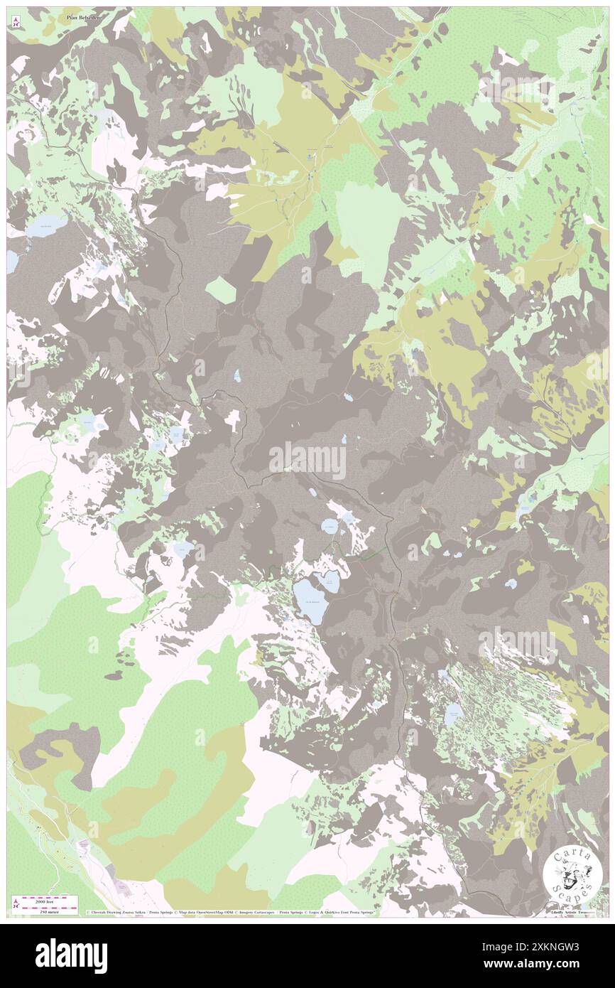 Cima della Rocca Rossa, IT, Italien, Piemont, N 44 17' 12''', N 6 58' 54''', Karte, Karte, Karte von Cartascapes Map veröffentlicht im Jahr 2024. Erkunden Sie Cartascapes, eine Karte, die die vielfältigen Landschaften, Kulturen und Ökosysteme der Erde enthüllt. Reisen Sie durch Zeit und Raum und entdecken Sie die Verflechtungen der Vergangenheit, Gegenwart und Zukunft unseres Planeten. Stockfoto