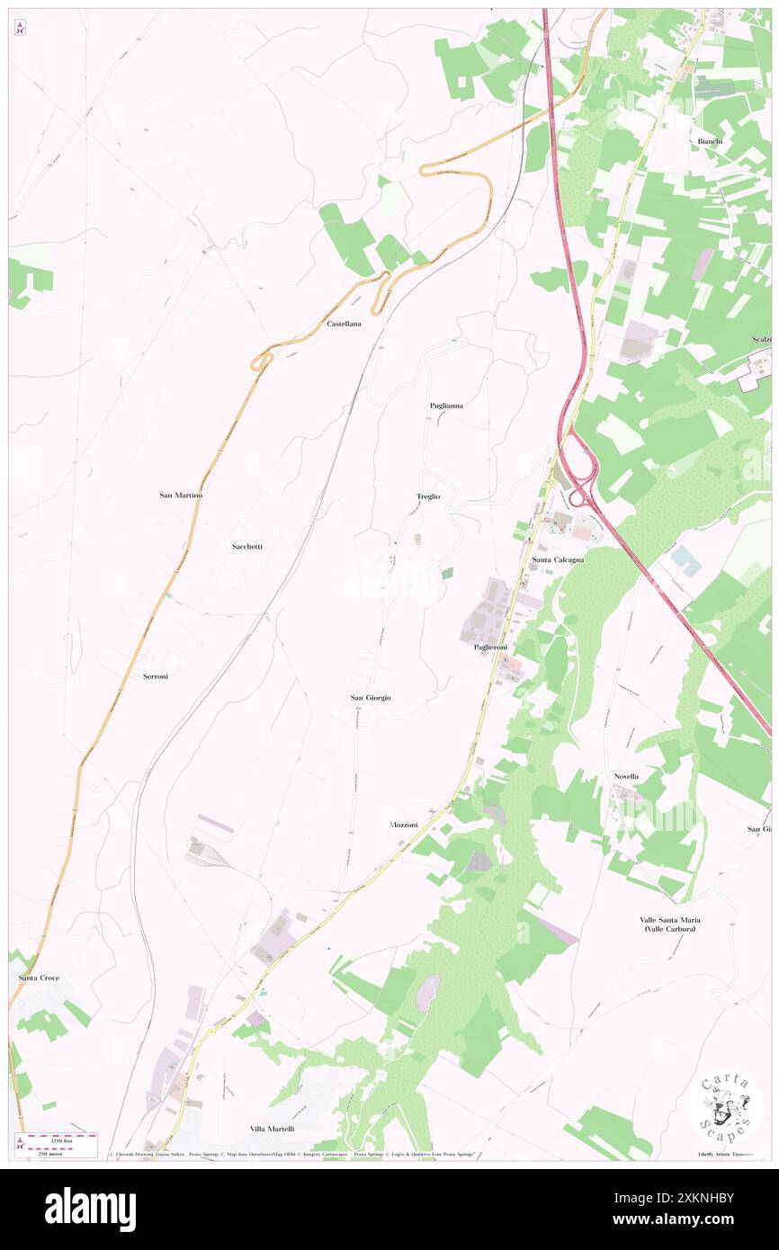 Treglio, Provincia di Chieti, IT, Italien, Abruzzen, n 42 15' 42''', N 14 25' 23'', Karte, Cartascapes Map, veröffentlicht 2024. Erkunden Sie Cartascapes, eine Karte, die die vielfältigen Landschaften, Kulturen und Ökosysteme der Erde enthüllt. Reisen Sie durch Zeit und Raum und entdecken Sie die Verflechtungen der Vergangenheit, Gegenwart und Zukunft unseres Planeten. Stockfoto