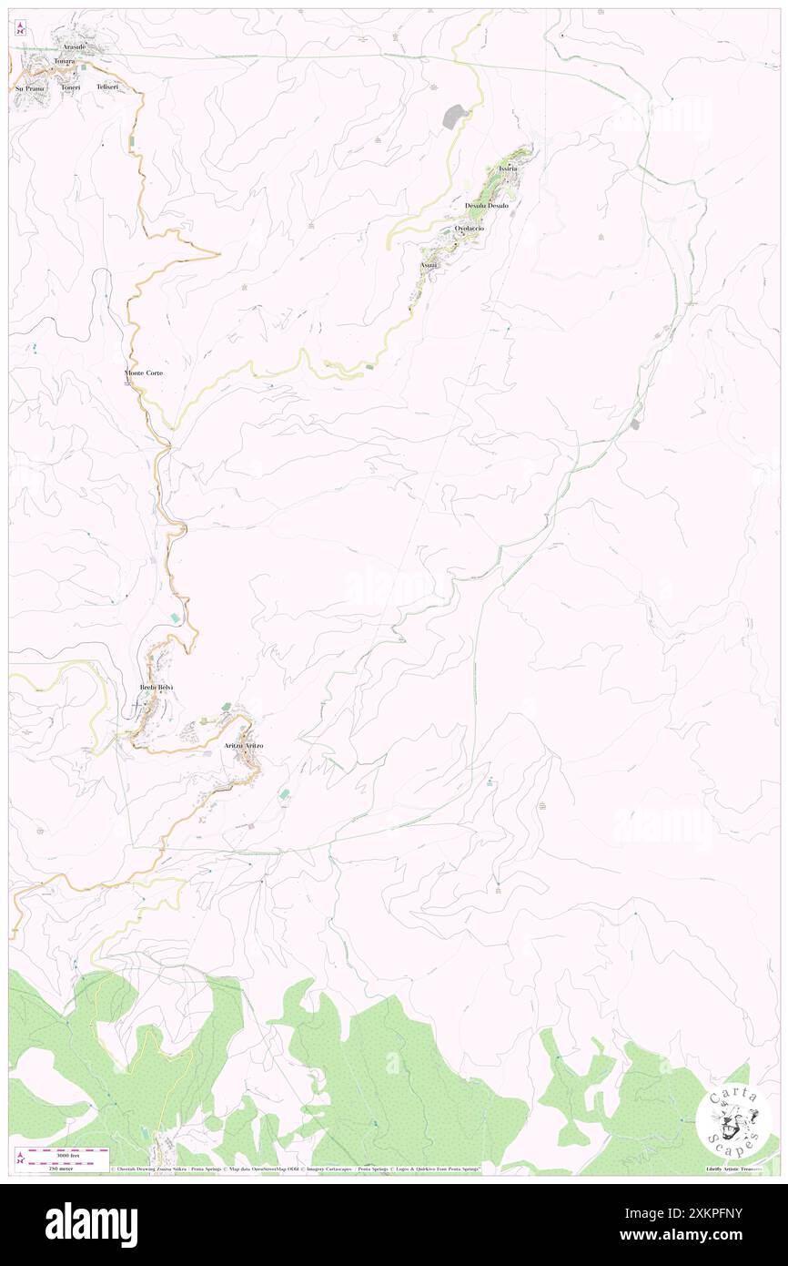 Bidolu, IT, Italien, Sardinien, N 39 58' 19'', N 9 12' 58'', Karte, Cartascapes Map, veröffentlicht 2024. Erkunden Sie Cartascapes, eine Karte, die die vielfältigen Landschaften, Kulturen und Ökosysteme der Erde enthüllt. Reisen Sie durch Zeit und Raum und entdecken Sie die Verflechtungen der Vergangenheit, Gegenwart und Zukunft unseres Planeten. Stockfoto