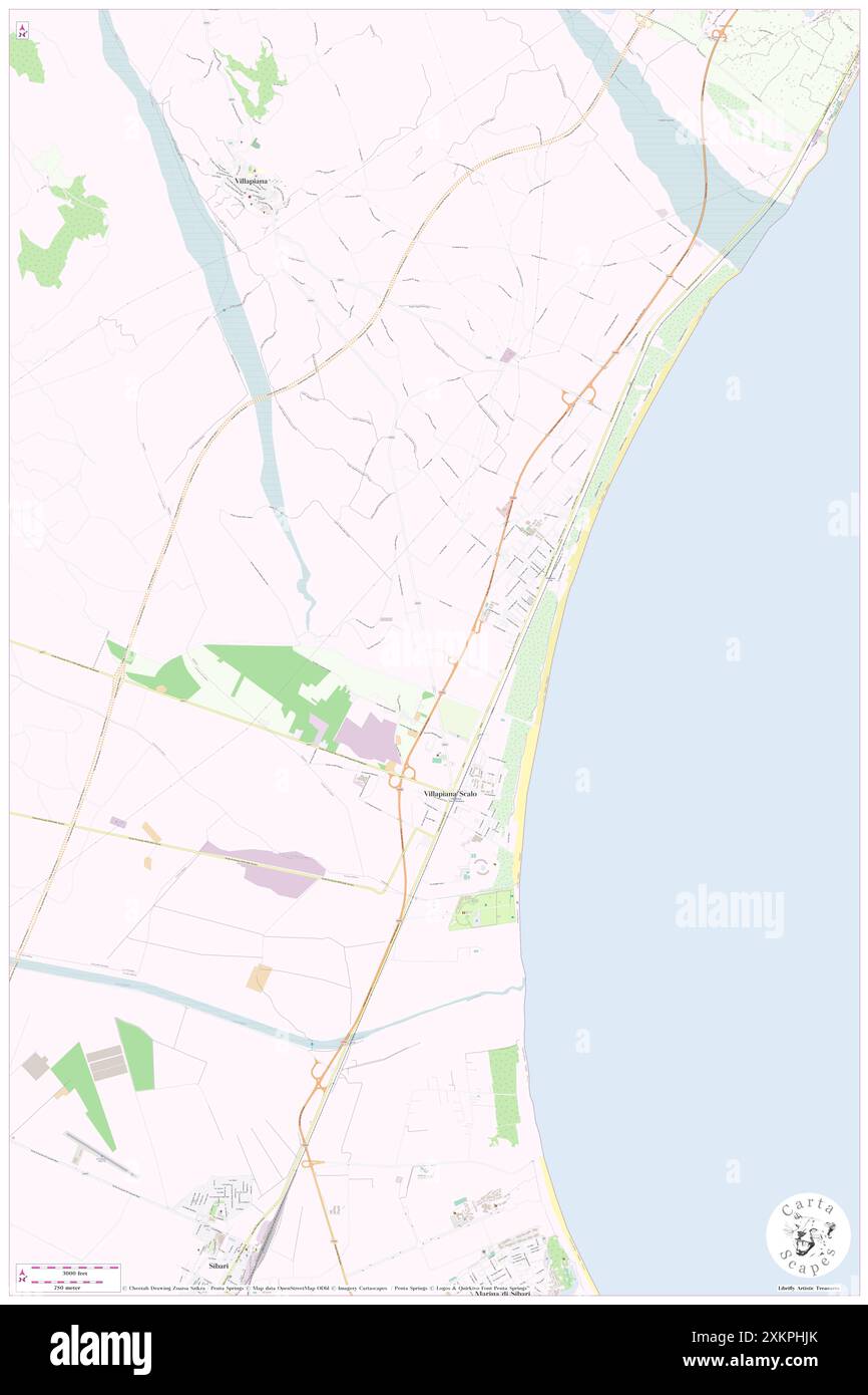 Frassinetto, Provincia di Cosenza, IT, Italien, Kalabrien, n 39 48' 13'', N 16 28' 36'', Karte, Cartascapes Map, veröffentlicht 2024. Erkunden Sie Cartascapes, eine Karte, die die vielfältigen Landschaften, Kulturen und Ökosysteme der Erde enthüllt. Reisen Sie durch Zeit und Raum und entdecken Sie die Verflechtungen der Vergangenheit, Gegenwart und Zukunft unseres Planeten. Stockfoto