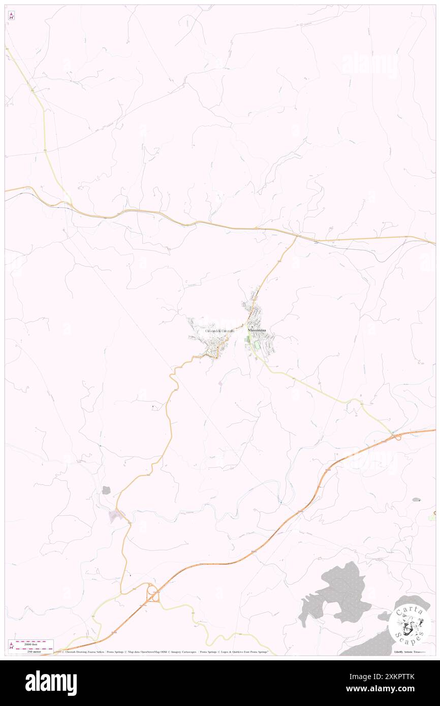 Orotelli, Provincia di Nuoro, IT, Italien, Sardinien, n 40 18' 21'', N 9 6' 46'', Karte, Cartascapes Map, veröffentlicht 2024. Erkunden Sie Cartascapes, eine Karte, die die vielfältigen Landschaften, Kulturen und Ökosysteme der Erde enthüllt. Reisen Sie durch Zeit und Raum und entdecken Sie die Verflechtungen der Vergangenheit, Gegenwart und Zukunft unseres Planeten. Stockfoto