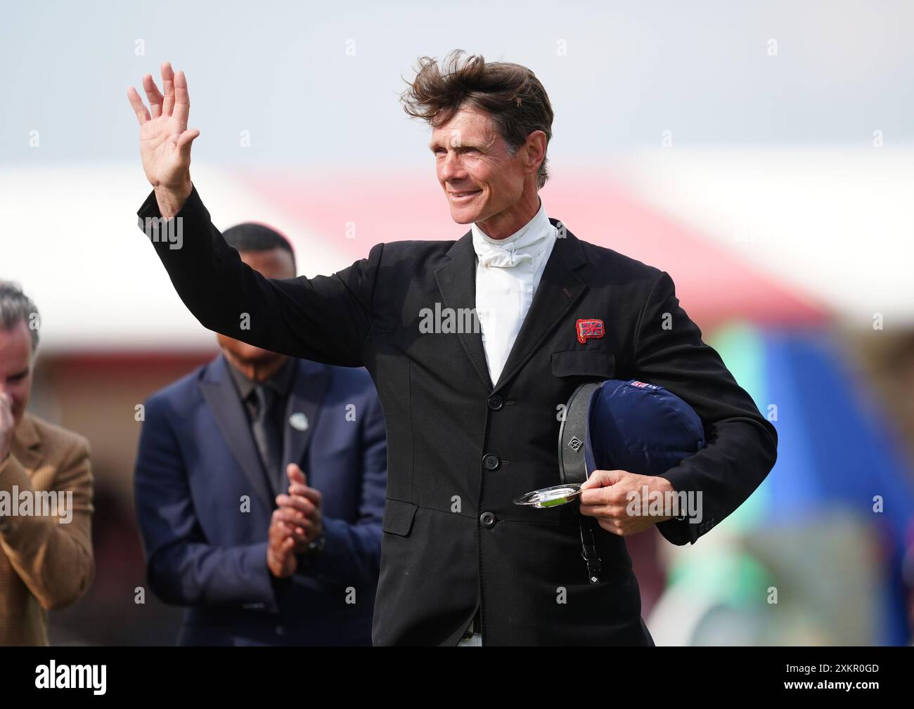 Aktenfoto vom 12.05.2024 von William Fox-Pitt, der glaubt, dass Großbritanniens Eventer vor ihrer Titelverteidigung in Paris „hübsch“ sitzen. Ausgabedatum: Mittwoch, 24. Juli 2024. Stockfoto