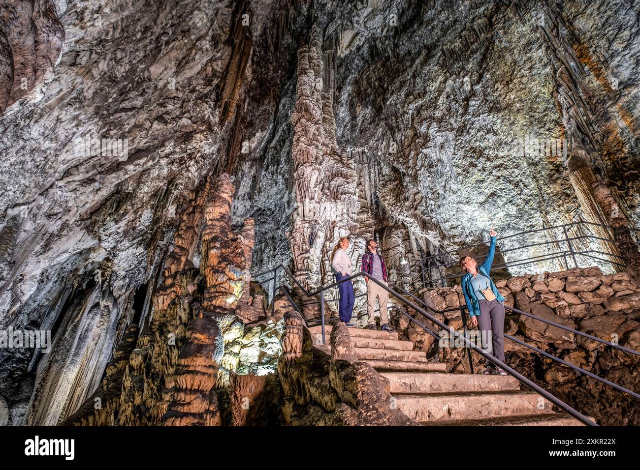 Höhlen von Arta, Capdepera, Mallorca, Balearen, Spanien Stockfoto