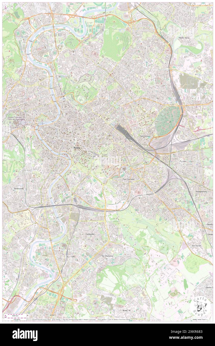 Capo D Africa Hotel, Città metropolitana di Roma Capitale, IT, Italien, Latium, N 41 53' 17'', N 12 29' 51'', Karte, Karte von Cartascapes Map, veröffentlicht 2024. Erkunden Sie Cartascapes, eine Karte, die die vielfältigen Landschaften, Kulturen und Ökosysteme der Erde enthüllt. Reisen Sie durch Zeit und Raum und entdecken Sie die Verflechtungen der Vergangenheit, Gegenwart und Zukunft unseres Planeten. Stockfoto