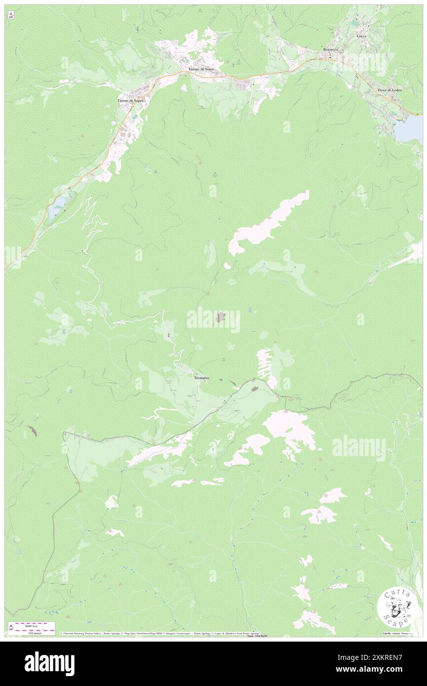 Corno Spezzato, IT, Italien, Veneto, N 45 51' 5''', N 10 41' 22''', Karte, Cartascapes Map, veröffentlicht 2024. Erkunden Sie Cartascapes, eine Karte, die die vielfältigen Landschaften, Kulturen und Ökosysteme der Erde enthüllt. Reisen Sie durch Zeit und Raum und entdecken Sie die Verflechtungen der Vergangenheit, Gegenwart und Zukunft unseres Planeten. Stockfoto