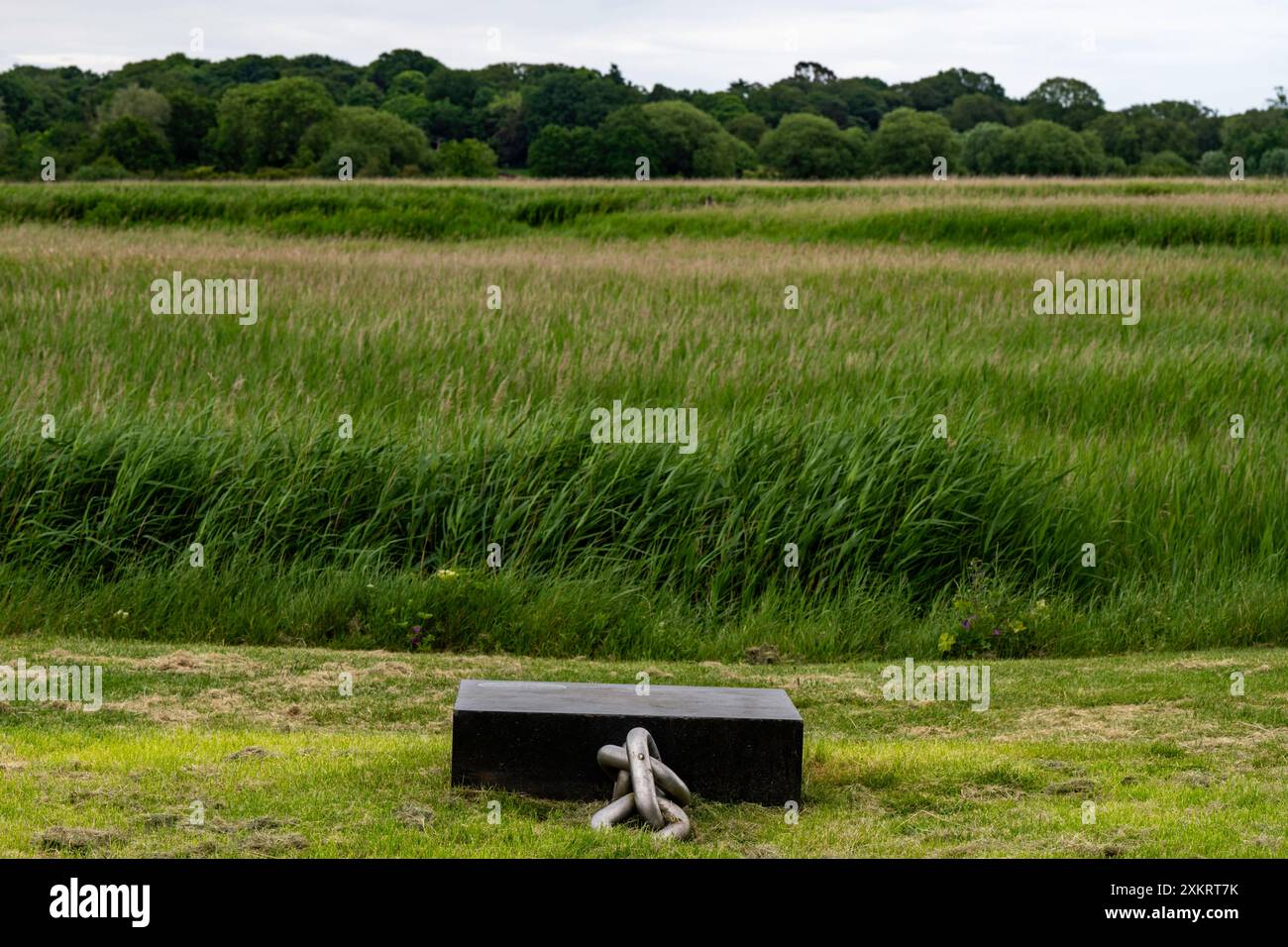 Kunstwerke von Ryan Gander Snape Maltings Suffolk Stockfoto