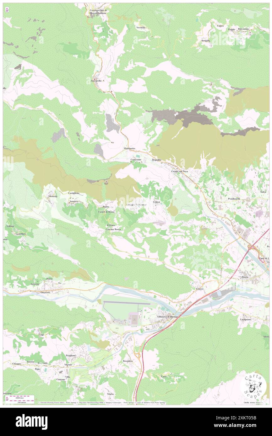 Villaggio Versolmar, Provincia di Savona, IT, Italien, Ligurien, n 44 4' 39'', N 8 7' 51'', Karte, Cartascapes Map, veröffentlicht 2024. Erkunden Sie Cartascapes, eine Karte, die die vielfältigen Landschaften, Kulturen und Ökosysteme der Erde enthüllt. Reisen Sie durch Zeit und Raum und entdecken Sie die Verflechtungen der Vergangenheit, Gegenwart und Zukunft unseres Planeten. Stockfoto