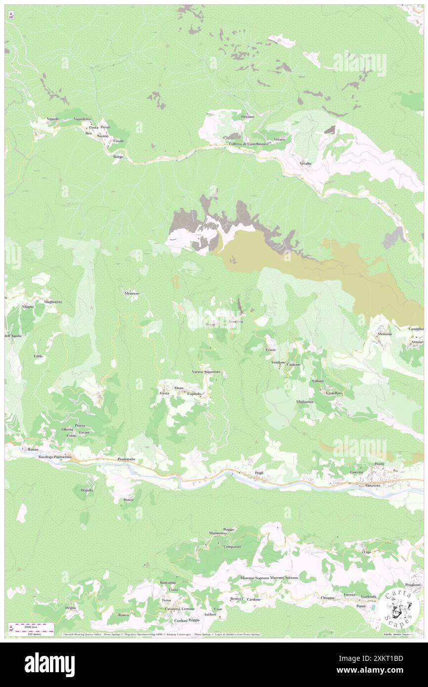 Borgo, Provincia di Savona, IT, Italien, Ligurien, n 44 4' 54'', N 8 3' 30'', Karte, Cartascapes Map, veröffentlicht 2024. Erkunden Sie Cartascapes, eine Karte, die die vielfältigen Landschaften, Kulturen und Ökosysteme der Erde enthüllt. Reisen Sie durch Zeit und Raum und entdecken Sie die Verflechtungen der Vergangenheit, Gegenwart und Zukunft unseres Planeten. Stockfoto