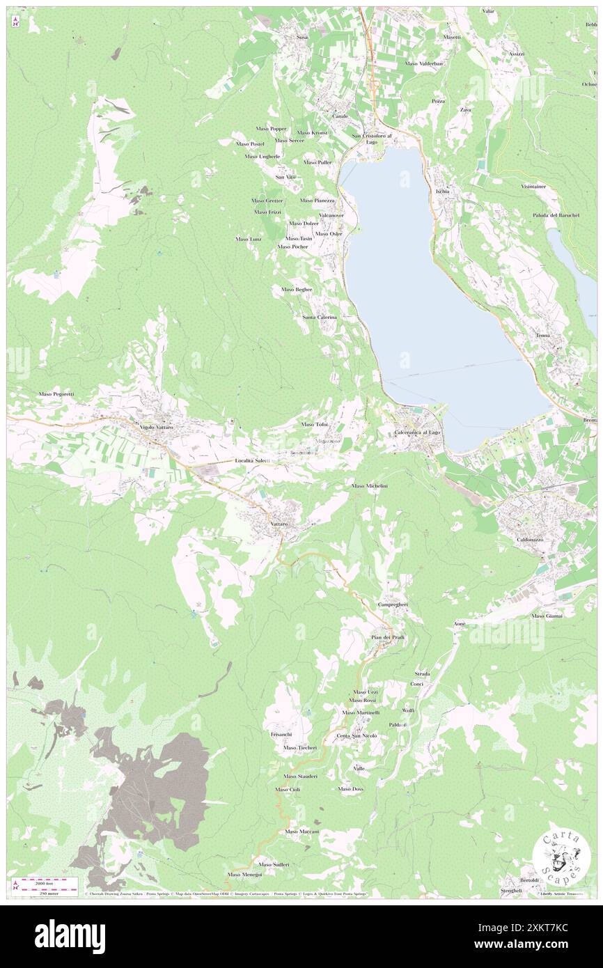 Bosentino, Provincia autonoma di Trient, IT, Italien, Trentino-Südtirol, N 46 0' 6'', N 11 13' 23'', Karte, Karte, Karte von Cartascapes Map, veröffentlicht 2024. Erkunden Sie Cartascapes, eine Karte, die die vielfältigen Landschaften, Kulturen und Ökosysteme der Erde enthüllt. Reisen Sie durch Zeit und Raum und entdecken Sie die Verflechtungen der Vergangenheit, Gegenwart und Zukunft unseres Planeten. Stockfoto