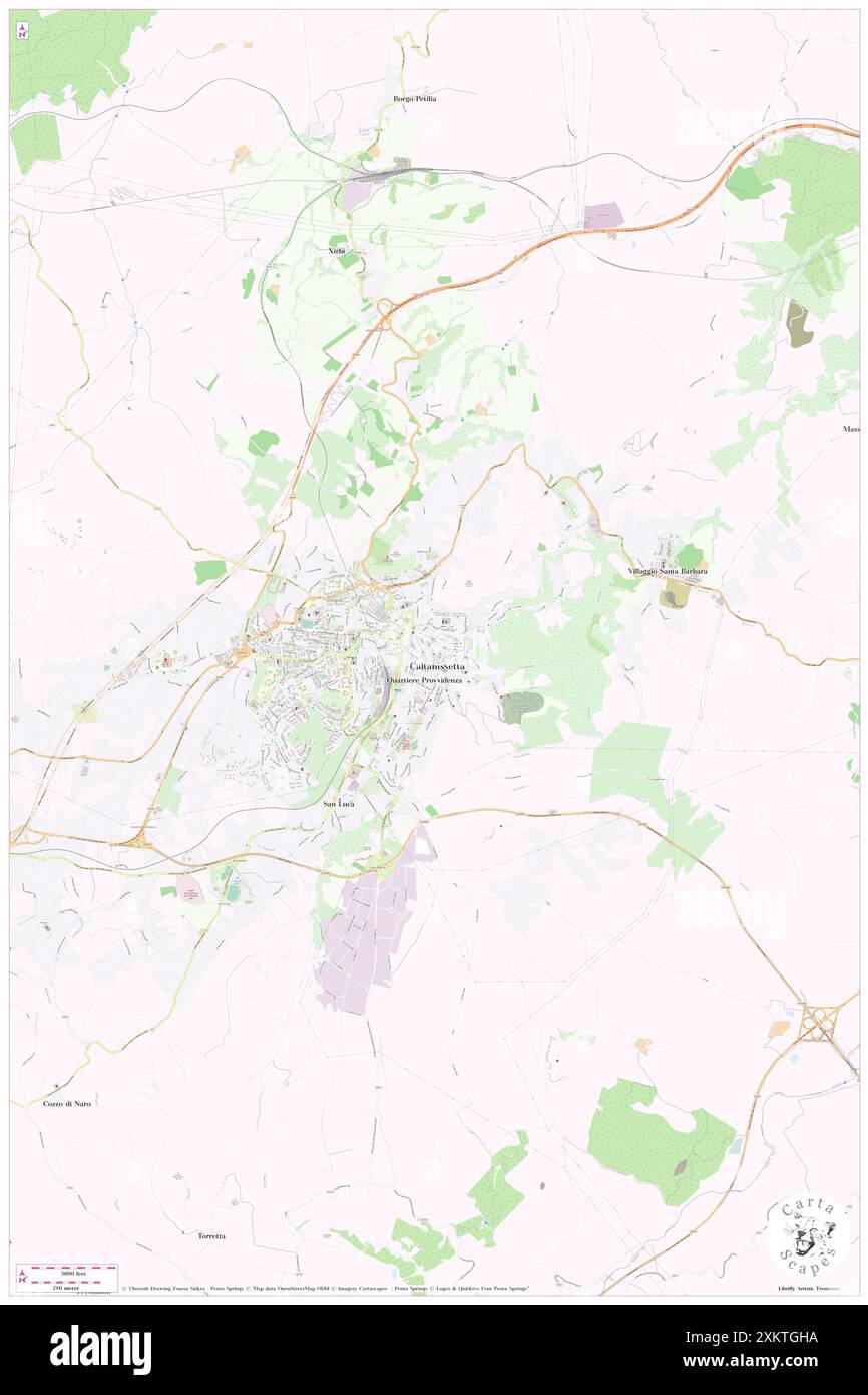 Palazzo Paterno, Provincia di Caltanissetta, IT, Italien, Sizilien, n 37 29' 28'', N 14 3' 46'', Karte, Cartascapes Map, veröffentlicht 2024. Erkunden Sie Cartascapes, eine Karte, die die vielfältigen Landschaften, Kulturen und Ökosysteme der Erde enthüllt. Reisen Sie durch Zeit und Raum und entdecken Sie die Verflechtungen der Vergangenheit, Gegenwart und Zukunft unseres Planeten. Stockfoto