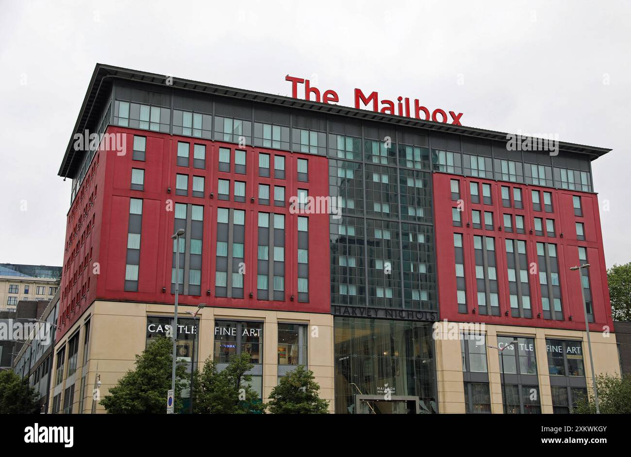 Die Mailbox Lifestyle Destination in Birmingham Stockfoto