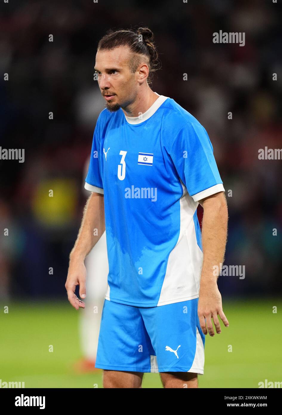 Der israelische Sean Goldberg im Parc des Princes in Paris. Bilddatum: Mittwoch, 24. Juli 2024. Stockfoto