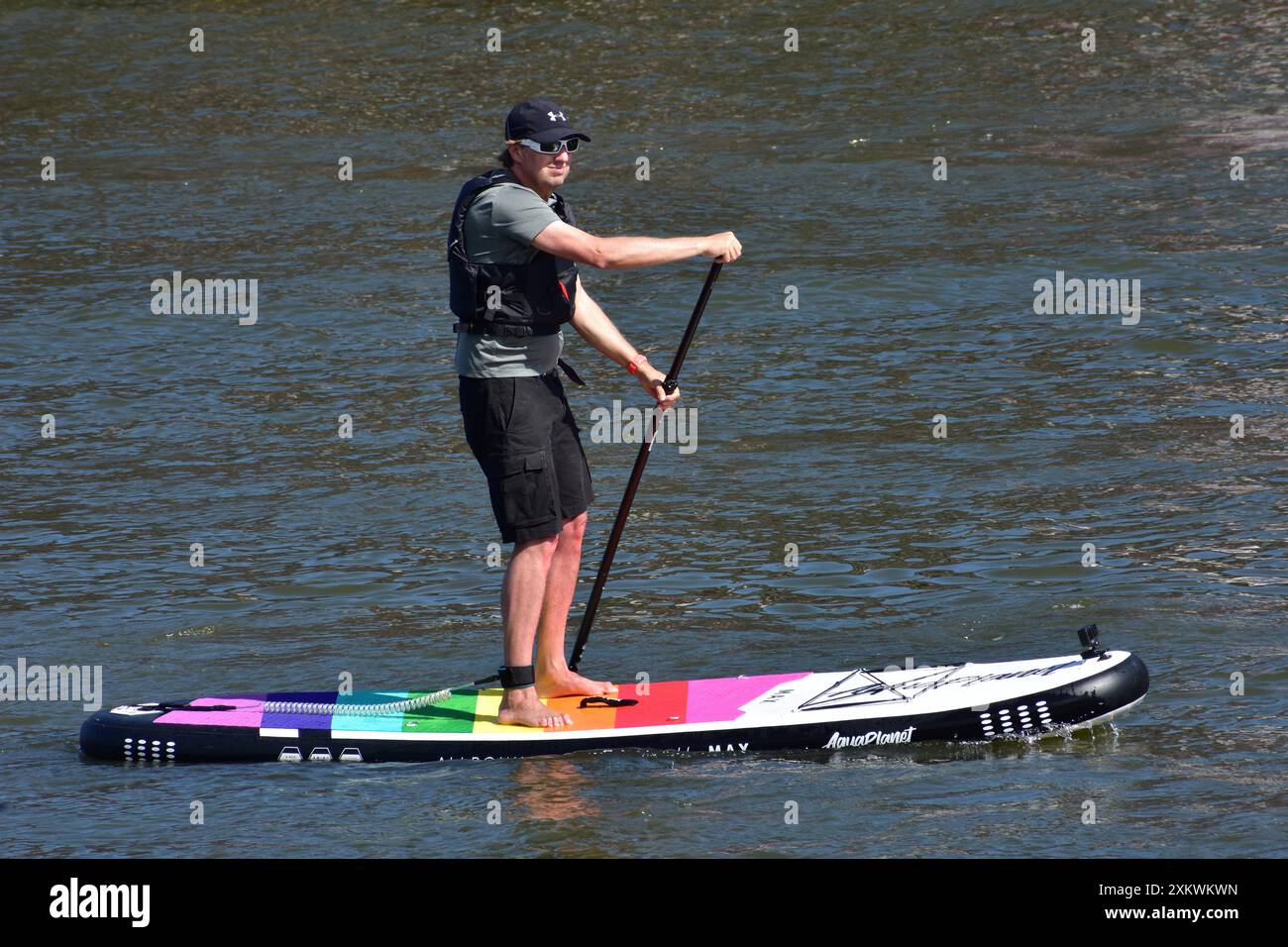 Bristol Harbor Festival Flotilla. Bristol, Großbritannien. Juli 2024. Stockfoto
