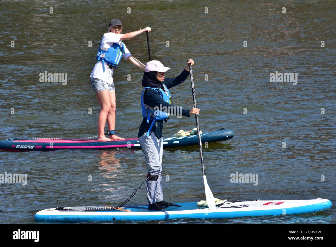 Bristol Harbor Festival Flotilla. Bristol, Großbritannien. Juli 2024. Stockfoto