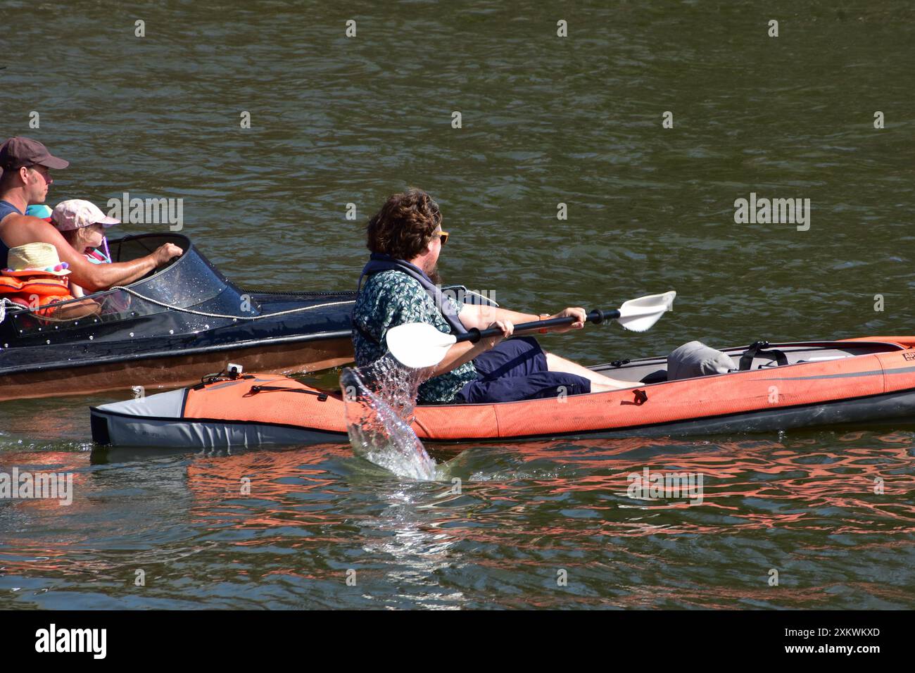 Bristol Harbor Festival Flotilla. Bristol, Großbritannien. Juli 2024. Stockfoto