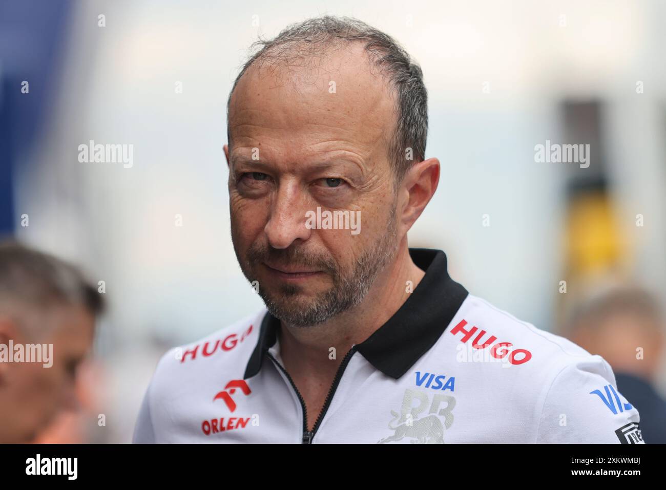 Mogyorod, Ungarn. Juli 2024. Formel 1 großer Preis von Ungarn in Hungaroring, Ungarn. Im Bild: Peter Bayer, CEO von Visa Cash App RB Formula One Team © Piotr Zajac/Alamy Live News Stockfoto