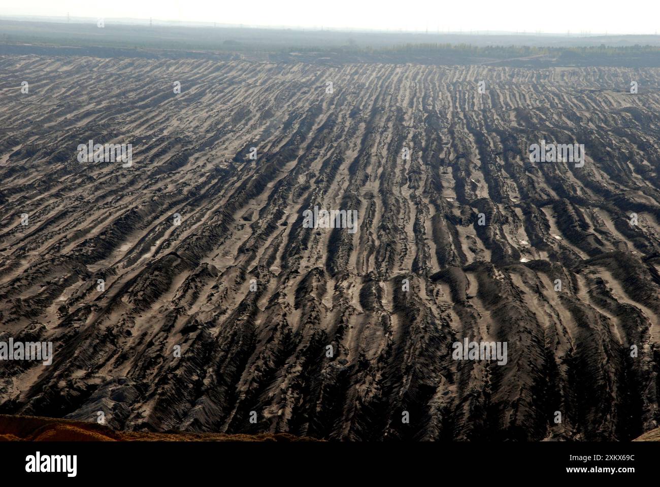 Vattenfall Europe Braunkohle (Braunkohle) Stockfoto