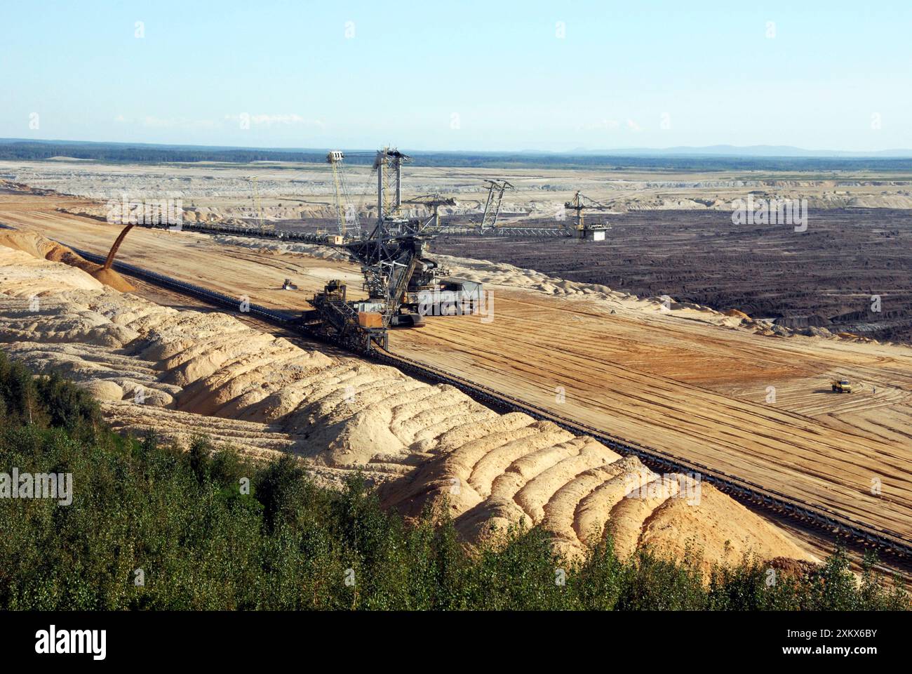 Vattenfall Europe Braunkohle (Braunkohle) Stockfoto