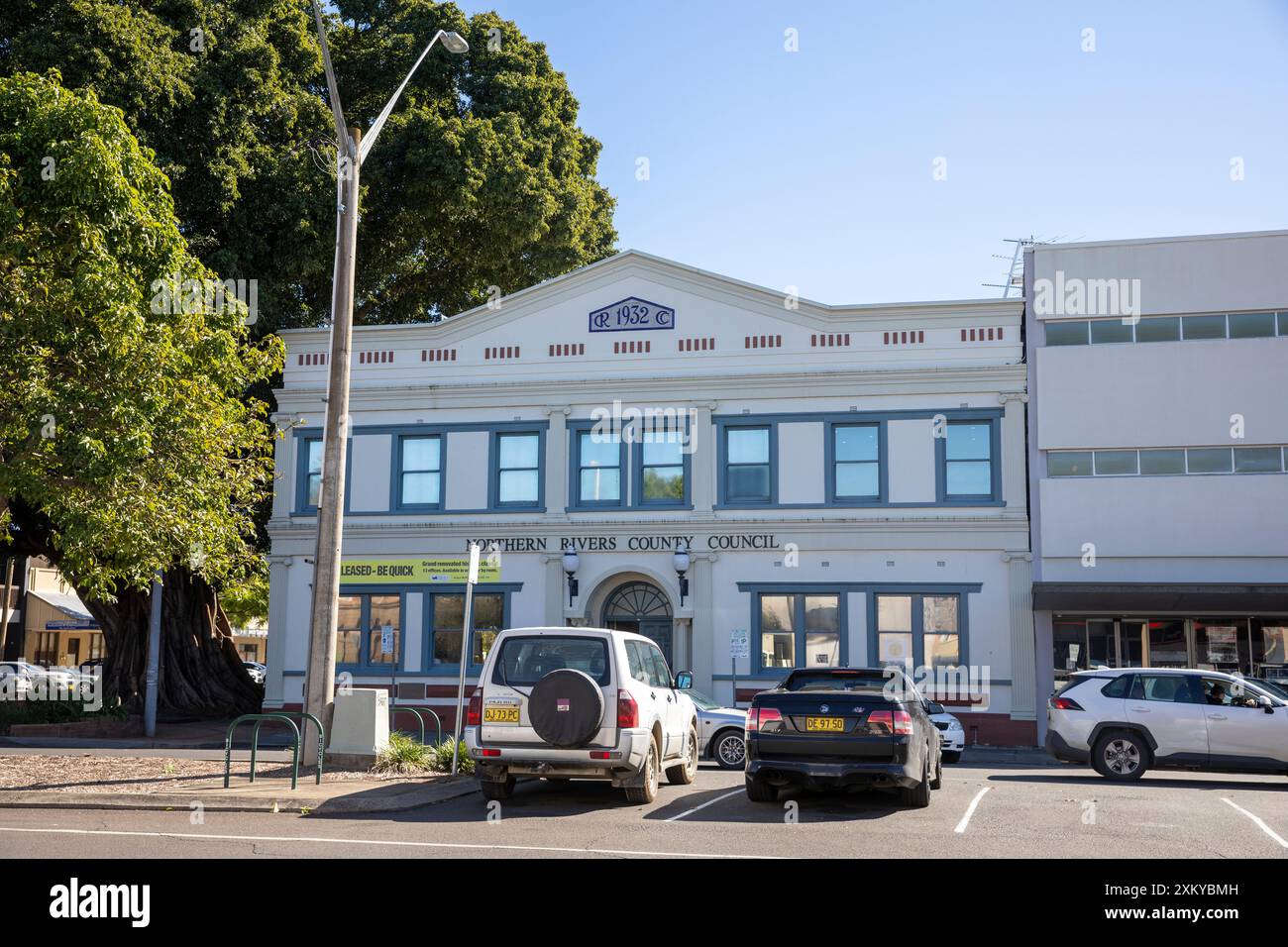 Grafton Australia, Northern Rivers County council Büros im Stadtzentrum von Grafton, NSW, Australien Stockfoto
