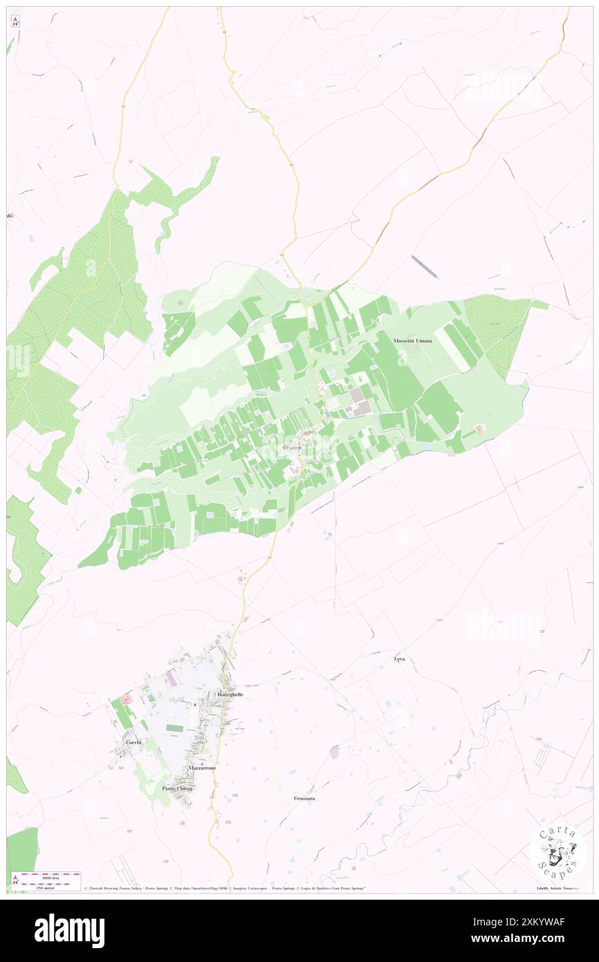 Granieri, Catania, IT, Italien, Sizilien, n 37 7' 37''', N 14 34' 42''', Karte, Cartascapes Map, veröffentlicht 2024. Erkunden Sie Cartascapes, eine Karte, die die vielfältigen Landschaften, Kulturen und Ökosysteme der Erde enthüllt. Reisen Sie durch Zeit und Raum und entdecken Sie die Verflechtungen der Vergangenheit, Gegenwart und Zukunft unseres Planeten. Stockfoto