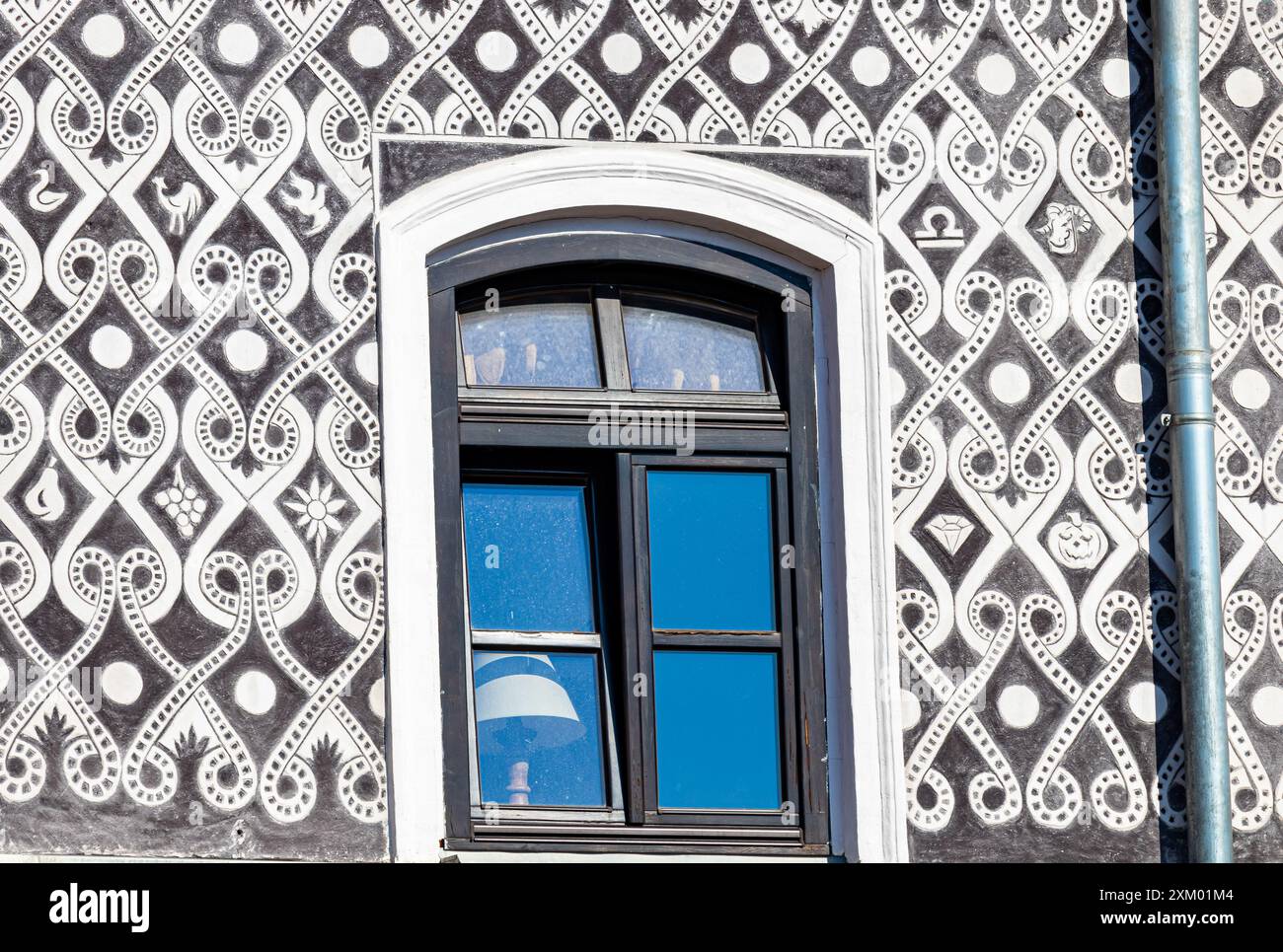 24. Juli 2024 Lublin Polen. Foto von der Reise. Stadtarchitektur. Stockfoto