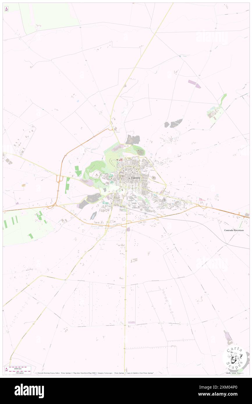 Hotel Villa Imperiale, Provincia di Foggia, IT, Italien, Apulien, n 41 30' 17'', N 15 20' 1'', Karte, Cartascapes Map, veröffentlicht 2024. Erkunden Sie Cartascapes, eine Karte, die die vielfältigen Landschaften, Kulturen und Ökosysteme der Erde enthüllt. Reisen Sie durch Zeit und Raum und entdecken Sie die Verflechtungen der Vergangenheit, Gegenwart und Zukunft unseres Planeten. Stockfoto