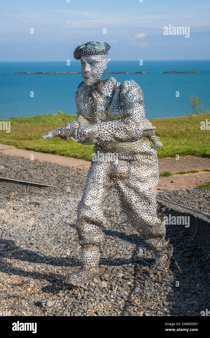 D-Day 75 Garden - Le Jardin du Souvenir Stockfoto