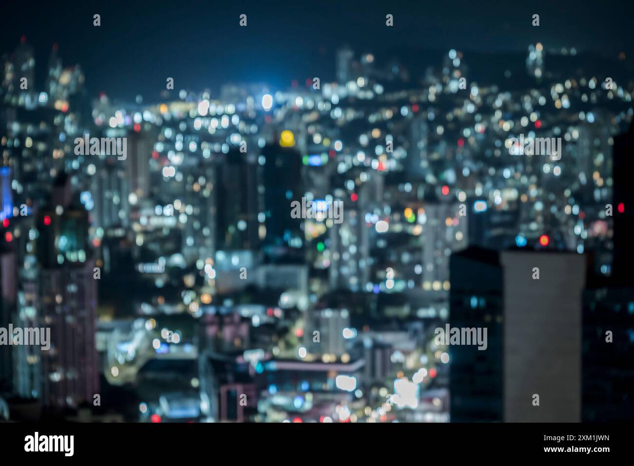 City Lights, Panama City, Panama, Zentralamerika Stockfoto