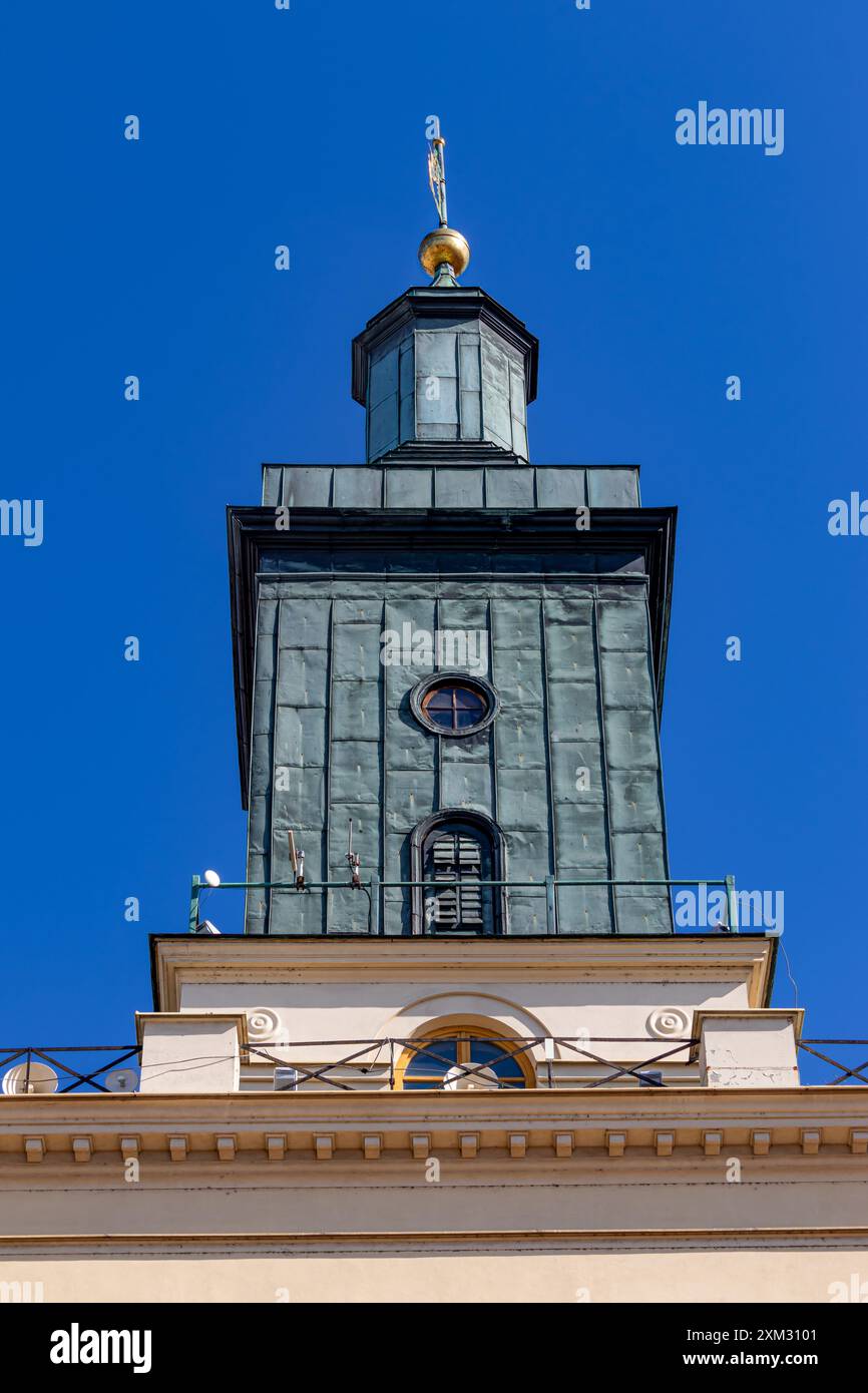 24. Juli 2024 Lublin Polen. Foto von der Reise. Stadtarchitektur Stockfoto