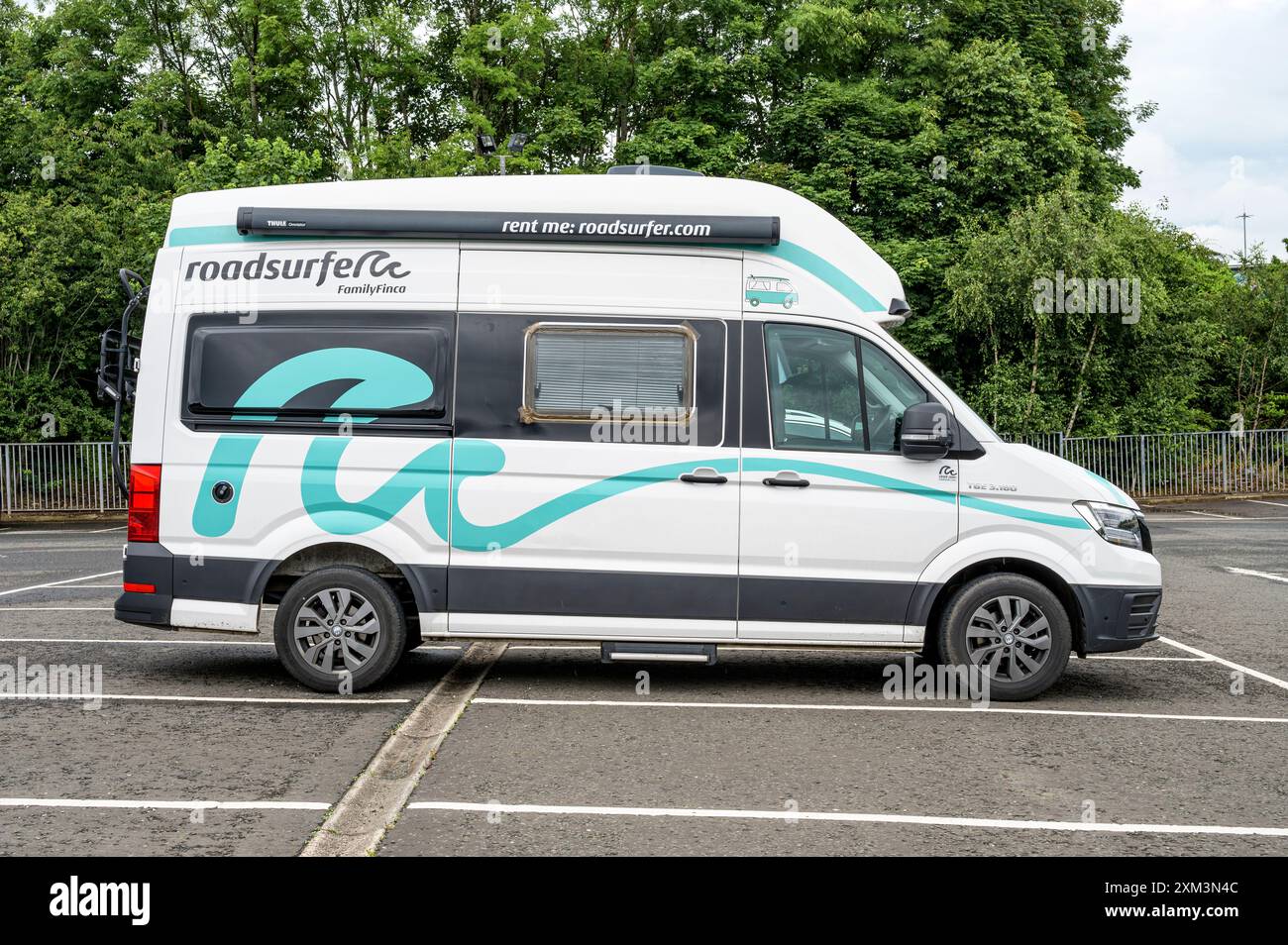 Ein Roadsurfer-Camper-Van-Verleih, Großbritannien, Europa Stockfoto