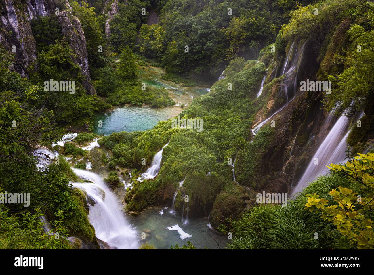 Plitvicer Seen, Kroatien Stockfoto