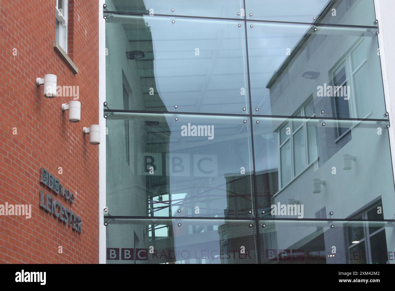 BBC Radio Leicester in der Stadt Stockfoto