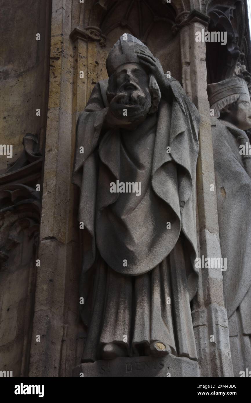 L'église Saint-Germain-l'Auxerrois EST une église catholique située dans le 1er Arrondissement de Paris. Elle fut également appelée église Saint-Germa Stockfoto