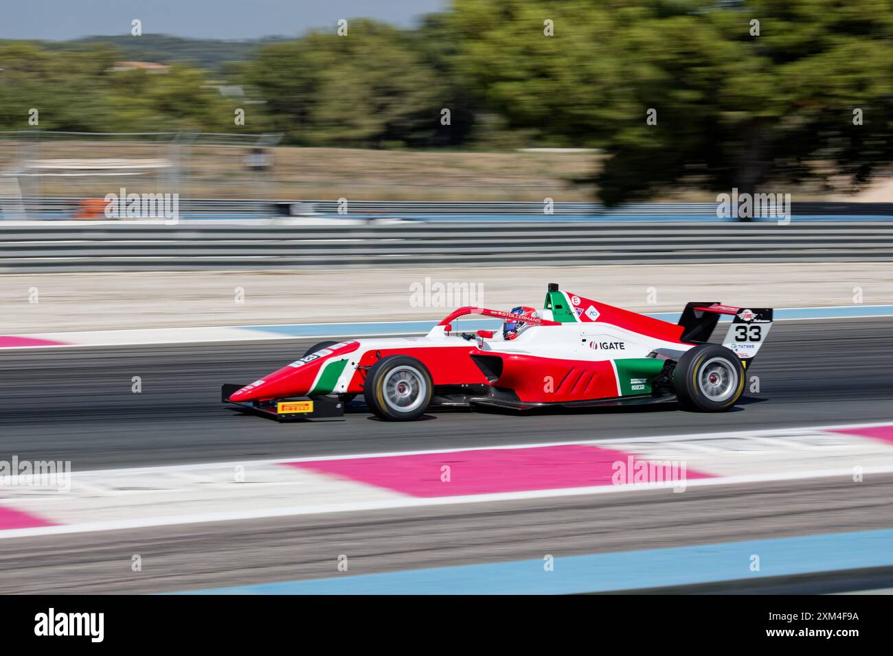 F4 Italienisch 2024 in Le Castellet, FRANKREICH, 21/07/2024 Florent 'MrCrash' B.. Stockfoto