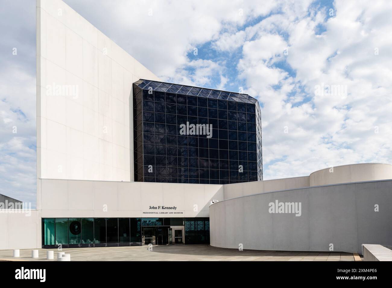 Boston, Massachusetts, USA – 17. August 2014: John F. Kennedy Presidential Library and Museum in Boston, Massachusetts, USA. Stockfoto