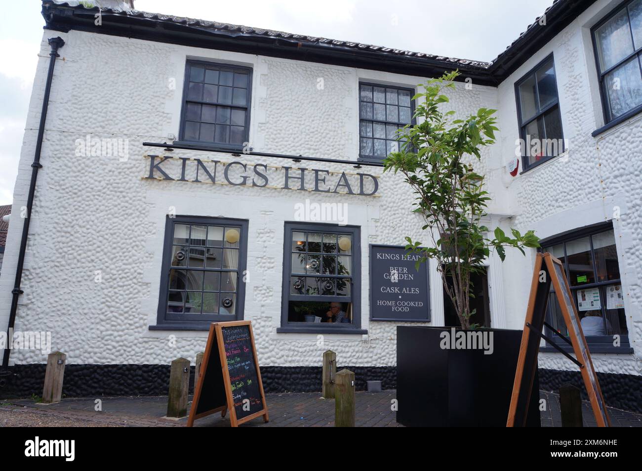 Kings Head Restaurant & Pub in Cromer, Norfolk, Großbritannien Stockfoto