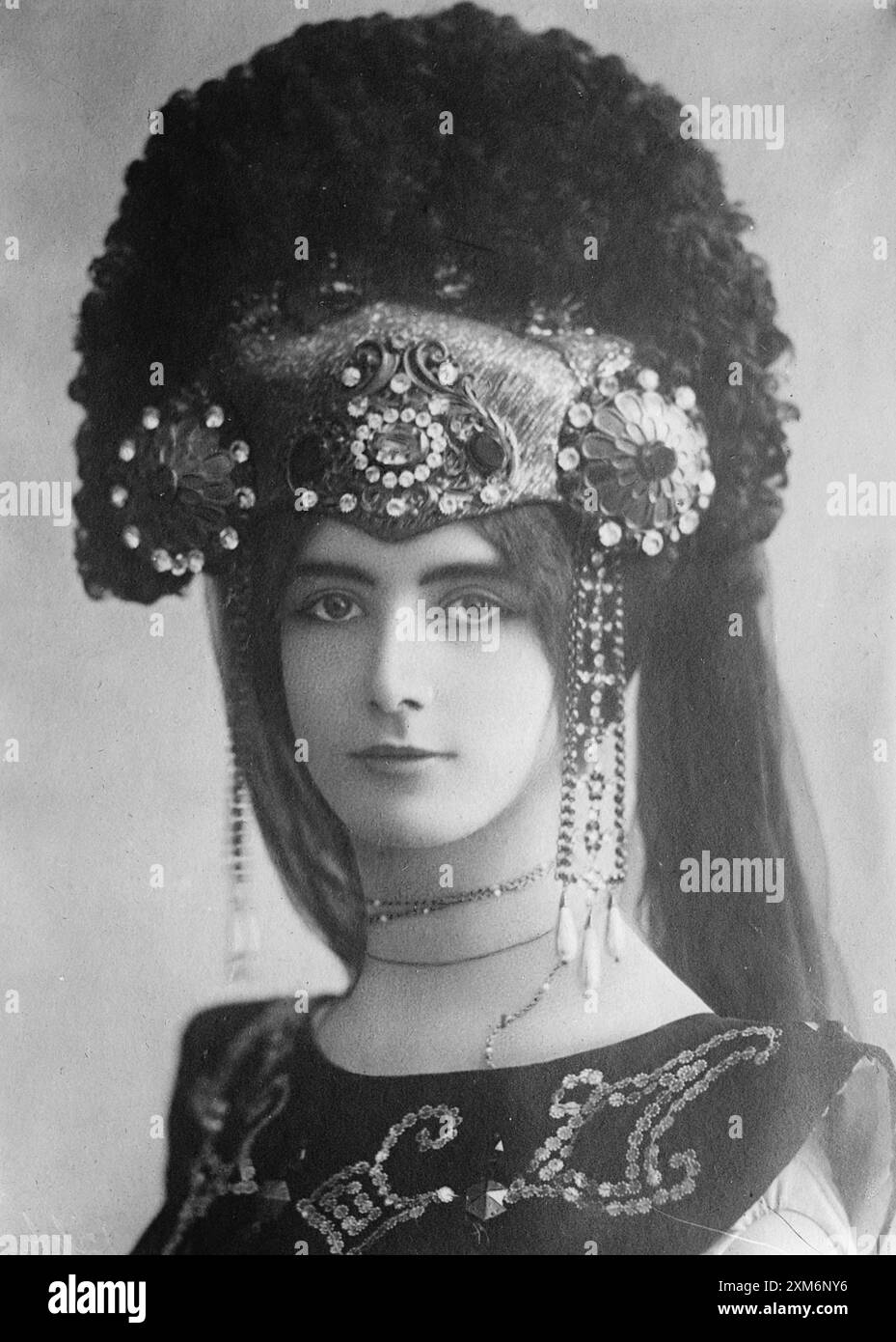 Cleo de Merode - 1900 Stockfoto