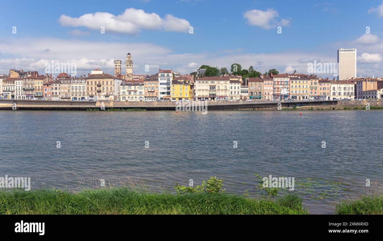 Macon, Bourgogne, Frankreich Stockfoto