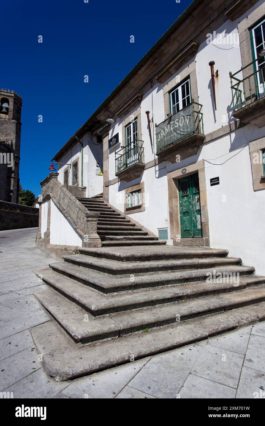 Architektur von Guarda, Portugal Stockfoto