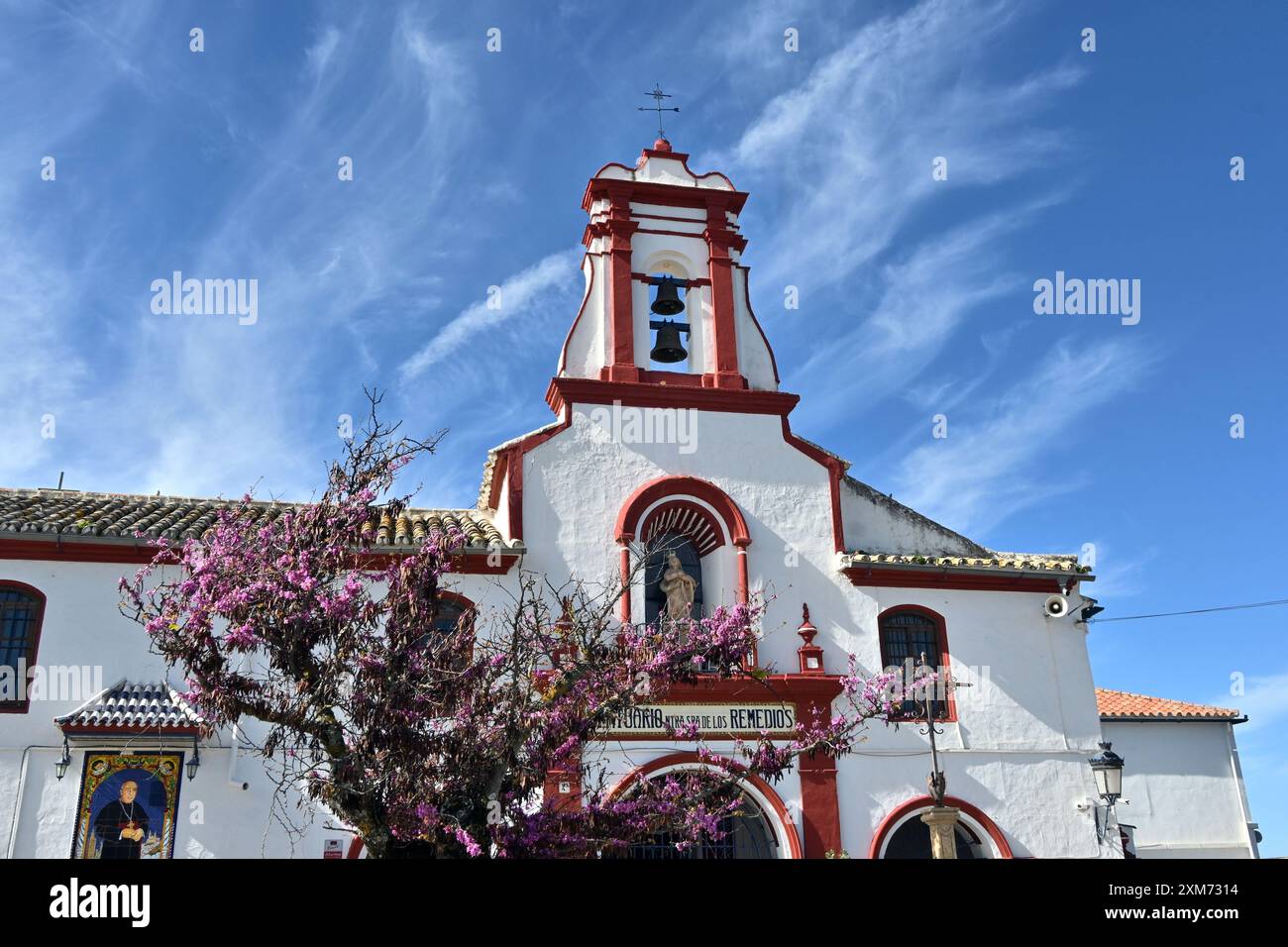 Olvera auf der Route der Weißen Dörfer, Andalusien, Spanien Stockfoto