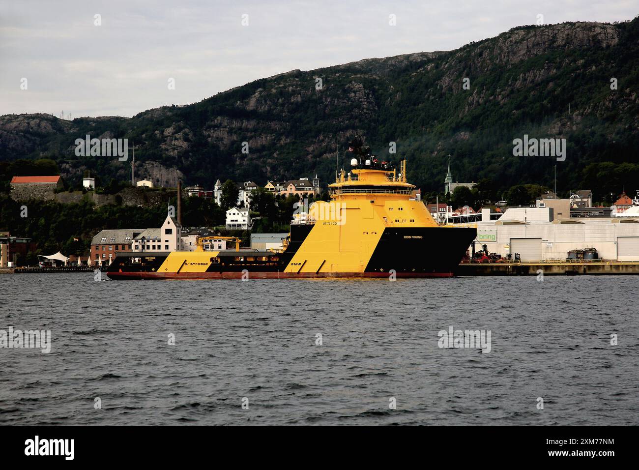 M/S Odin Viking, Schlepper- und Offshore-Service-Schiff, Bergen, Norwegen Stockfoto